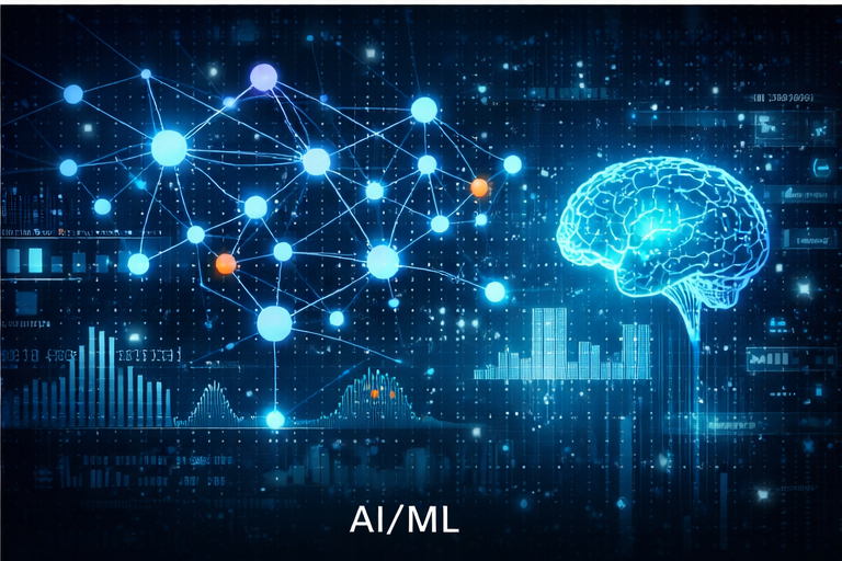 AI and machine learning network visualization
